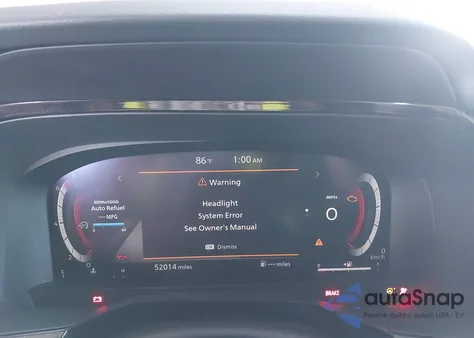 2023 Nissan Pathfinder Platinum 4Wd z USA, uszkodzony, nr VIN 5N1DR3DK0PC209862